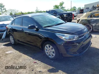 2022 Kia Rio S with VIN 3KPA24AD6NE502193, listed as a IAAI auction lot 42081391 with 18,683 mi miles and . Bid and sale history available at carsss.com. Image 1.