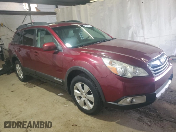 2011 Subaru Outback 2.5i Limited Pwr Moon with VIN 4S4BRBKC4B3335633, listed as a Copart auction lot 54134315 with 136,936 mi miles and Salvage Title. Bid and sale history available at carsss.com. Image 4.