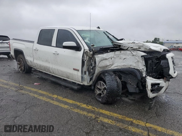 2014 GMC Sierra 1500 SLT with VIN 3GTU2VEC0EG240146, listed as a Copart auction lot 60805415 with Not provided miles and Salvage title. Bid and sale history available at DreamBid. Image 4.