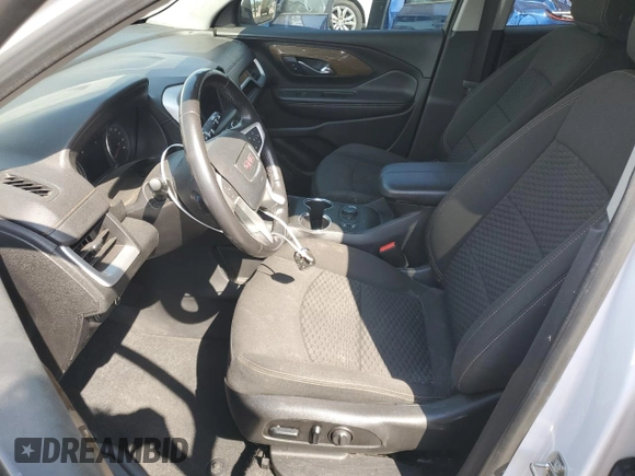 2019 GMC Terrain SLE with VIN 3GKALMEV2KL208334, listed as a Copart auction lot 52574445 with 93,138 mi miles and Salvage Title. Bid and sale history available at DreamBid. Image 7.