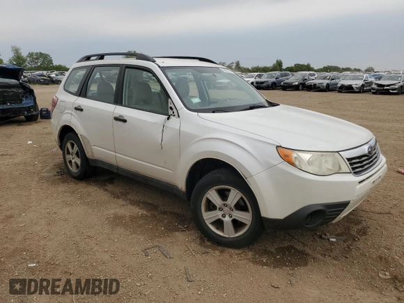 2010 Subaru Forester X with VIN JF2SH6BC1AH907730, listed as a Copart auction lot 58852705 with 144,283 mi miles and Salvage title. Bid and sale history available at DreamBid. Image 4.