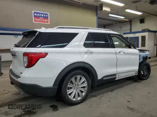 2021 Ford Explorer Limited with VIN 1FM5K8FW6MNA16704, listed as a Copart auction lot 46194205 with 33,815 mi miles and Salvage Title. Bid and sale history available at carsss.com. Image 3.