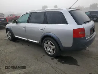 2001 Audi allroad A6 V8 with VIN WAUYP64BX1N166167, listed as a Copart auction lot 80590194 with 109,055 mi miles and Salvage Title. Bid and sale history available at DreamBid. Image 2.