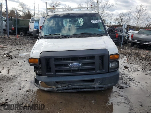 2008 Ford Econoline Cargo Commercial with VIN 1FTNE24W38DA02847, listed as a Copart auction lot 43975875 with 189,284 mi miles and Salvage Title. Bid and sale history available at DreamBid. Image 5.