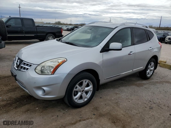 2011 Nissan Rogue SV with VIN JN8AS5MV8BW304814, listed as a Copart auction lot 48163445 with 180,376 mi miles and Clean Title. Bid and sale history available at carsss.com. Image 1.