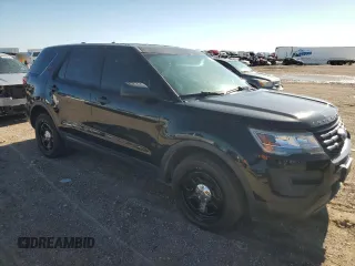 2017 Ford Police Interceptor Utility z VIN 1FM5K8AT9HGC34661, wystawiony jako Copart lot #55511315 z przebiegiem 68 705 mil mil oraz Czysty tytuł • Clean title. Historia ofert i sprzedaży dostępna na DreamBid. Obrazek 4.