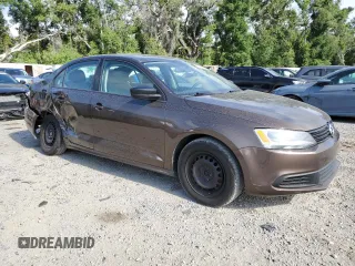 2014 Volkswagen Jetta S with VIN 3VW2K7AJXEM209993, listed as a Copart auction lot 54920565 with 130,466 mi miles and Clean title. Bid and sale history available at DreamBid. Image 4.