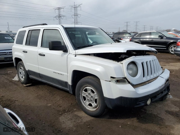 2014 Jeep Patriot Sport with VIN 1C4NJPBBXED925234, listed as a Copart auction lot 49103615 with 157,396 mi miles and Salvage Title. Bid and sale history available at carsss.com. Image 4.