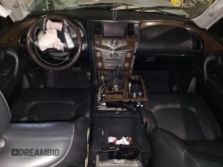 2017 Infiniti QX80 with VIN JN8AZ2NE3H9154840, listed as a Copart auction lot 37510004 with 0 mi miles. Bid and sale history available at carsss.com. Image 8.