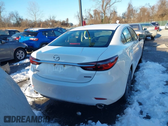 2021 Mazda 6 Sport with VIN JM1GL1UM8M1612598, listed as a IAAI auction lot 41277726 with 19,415 mi miles and . Bid and sale history available at carsss.com. Image 16.