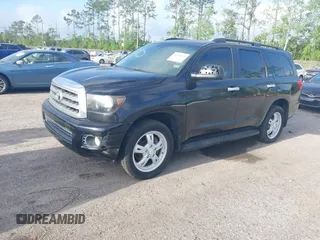 2008 Toyota Sequoia Ltd with VIN 5TDZY68A88S000028, listed as a IAAI auction lot 41954510 with 314,628 mi miles. Bid and sale history available at carsss.com. Image 2.