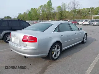 2008 Audi A8 L 4.2L with VIN WAUMV94E68N002117, listed as a IAAI auction lot 41992209 with 113,951 mi miles. Bid and sale history available at carsss.com. Image 4.