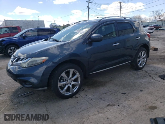 2012 Nissan Murano SV with VIN JN8AZ1MW4CW225137, listed as a Copart auction lot 53340315 with 123,573 mi miles and Clean Title. Bid and sale history available at carsss.com. Image 1.