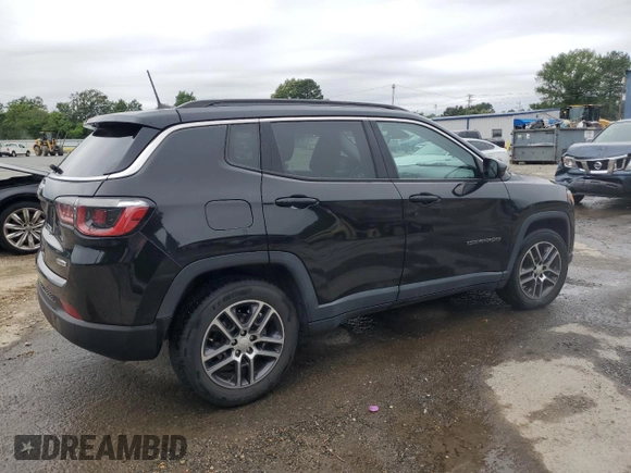 2017 Jeep Compass Latitude with VIN 3C4NJCBB3HT611495, listed as a Copart auction lot 55950525 with 66,051 mi miles and Non repairable. Bid and sale history available at DreamBid. Image 3.