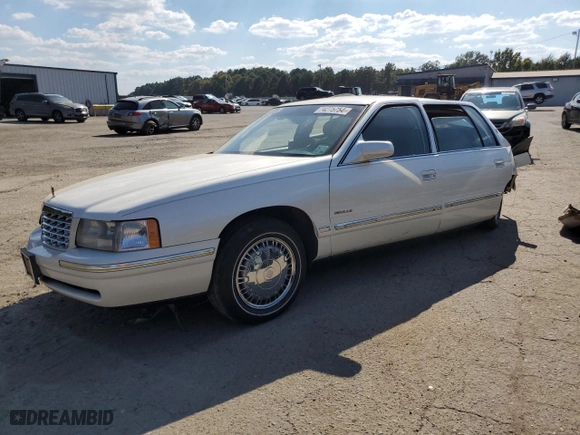 1999 Cadillac DeVille with VIN 1G6KD54Y3XU726516, listed as a Copart auction lot 74275754 with 0 mi miles and Salvage Title. Bid and sale history available at carsss.com. Image 1.