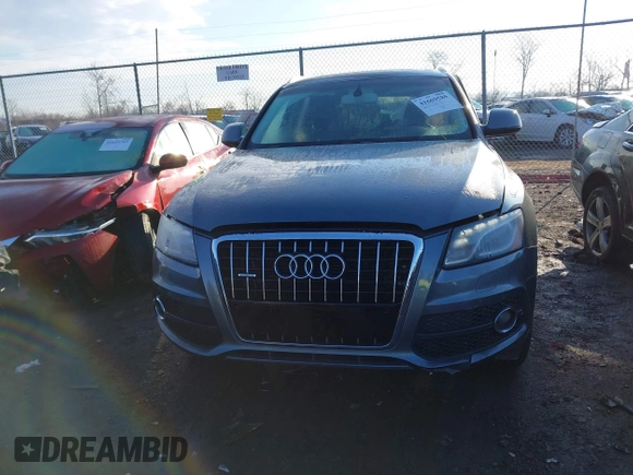 2012 Audi Q5 3.2L Premium Plus with VIN WA1DKAFP9CA100015, listed as a IAAI auction lot 41669585 with 213,972 mi miles. Bid and sale history available at carsss.com. Image 12.