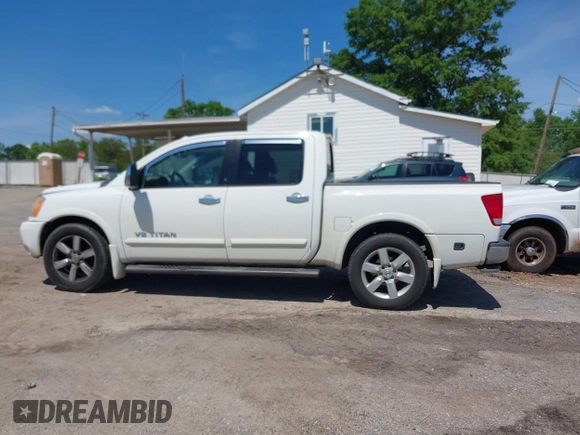 2010 Nissan Titan SE with VIN 1N6BA0ED4AN323907, listed as a IAAI auction lot 42113512 with 198,530 mi miles. Bid and sale history available at carsss.com. Image 15.