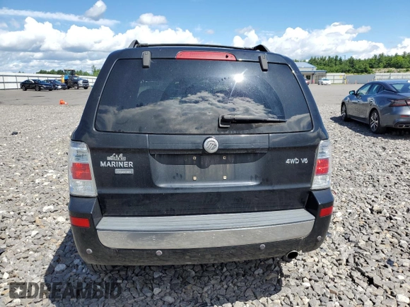2008 Mercury Mariner Premier with VIN 4M2CU97198KJ45648, listed as a Copart auction lot 62703934 with 108,692 mi miles and Salvage Title. Bid and sale history available at carsss.com. Image 6.