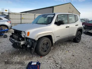 2020 Jeep Renegade Sport z VIN ZACNJBAB1LPL76670, wystawiony jako Copart lot #43144075 z przebiegiem 91 739 mil mil oraz Szkoda całkowita • Salvage title. Historia ofert i sprzedaży dostępna na DreamBid. Obrazek 1.