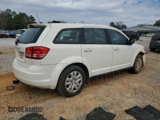2014 Dodge Journey American Value Pkg with VIN 3C4PDCAB6ET112087, listed as a Copart auction lot 46923925 with 153,517 mi miles and Salvage Title. Bid and sale history available at carsss.com. Image 3.