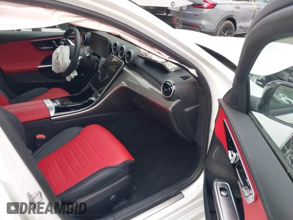2024 Mercedes-Benz C 300 with VIN W1KAF4GB1RR225575, listed as a IAAI auction lot 40966585 with 3,538 mi miles and . Bid and sale history available at DreamBid. Image 5.