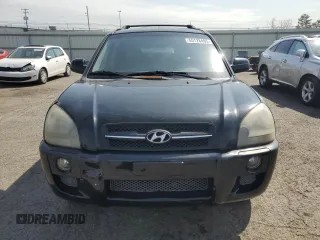 2006 Hyundai Tucson GLS with VIN KM8JN12D46U275248, listed as a Copart auction lot 55128495 with 129,207 mi miles and Clean Title. Bid and sale history available at carsss.com. Image 5.