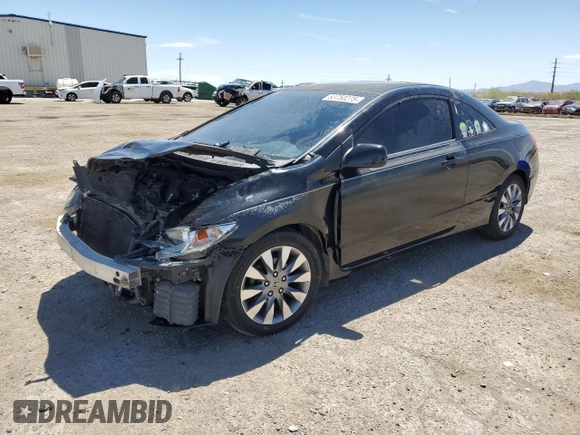 2009 Honda Civic EX with VIN 2HGFG12839H516541, listed as a Copart auction lot 53750275 with Not Provided miles and Salvage Title. Bid and sale history available at DreamBid. Image 1.