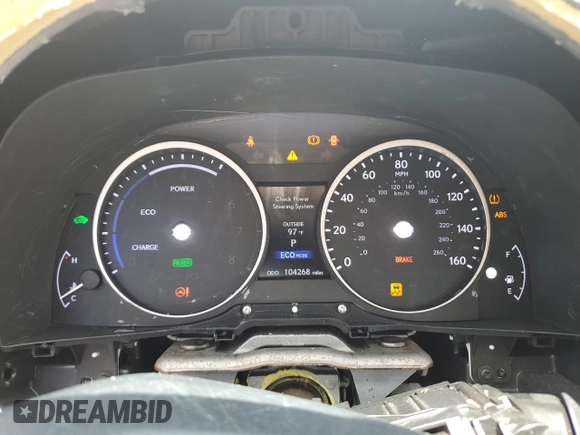 2014 Lexus ES 300h z VIN JTHBW1GG2E2039067, wystawiony jako Copart lot #60288275 z przebiegiem 104 268 mil mil oraz Czysty tytuł • Clean title. Historia ofert i sprzedaży dostępna na DreamBid. Obrazek 9.