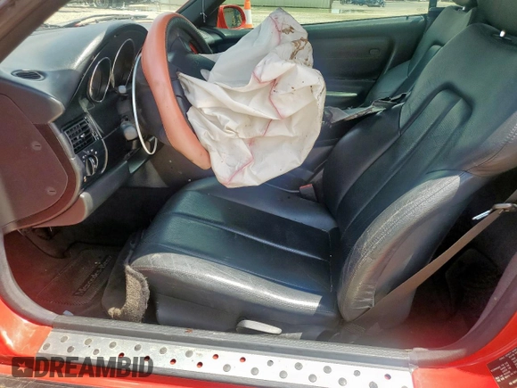 2000 Mercedes-Benz SLK 230 Kompressor with VIN WDBKK47F2YF156715, listed as a Copart auction lot 63873805 with 140,706 mi miles and Salvage title. Bid and sale history available at DreamBid. Image 7.