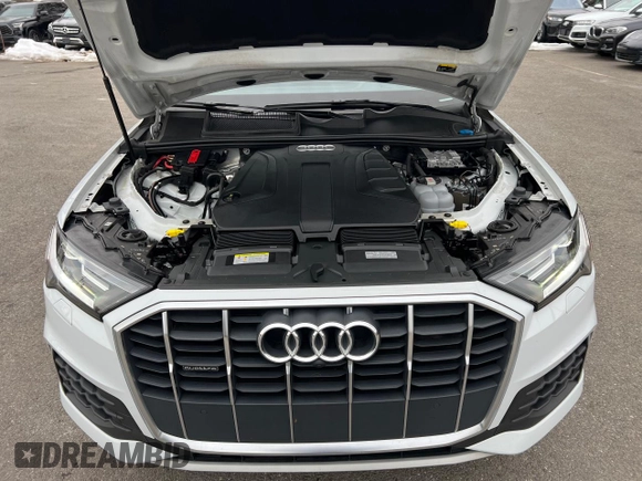 2021 Audi Q7 Premium with VIN WA1AJAF78MD025412, listed as a Copart auction lot 48007545 with 86,429 mi miles and Clean Title. Bid and sale history available at carsss.com. Image 8.