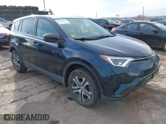 2018 Toyota RAV4 LE with VIN JTMBFREV5JD253342, listed as a IAAI auction lot 41656581 with 243,791 mi miles and . Bid and sale history available at DreamBid. Image 1.