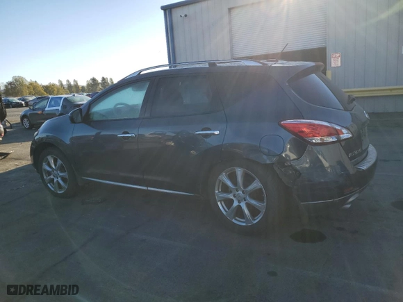 2013 Nissan Murano LE with VIN JN8AZ1MU5DW205897, listed as a Copart auction lot 78062184 with 147,015 mi miles and Salvage Title. Bid and sale history available at carsss.com. Image 2.