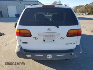 2000 Toyota Sienna LE with VIN 4T3ZF13C5YU201708, listed as a Copart auction lot 83924024 with 219,940 mi miles and Salvage Title. Bid and sale history available at carsss.com. Image 6.