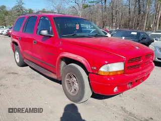 1999 Dodge Durango with VIN 1B4HR28YXXF550566, listed as a IAAI auction lot 41685392 with 189,315 mi miles and . Bid and sale history available at DreamBid. Image 1.