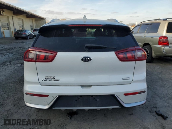 2019 Kia Niro Touring with VIN KNDCE3LC3K5303186, listed as a Copart auction lot 83023374 with 0 mi miles and Salvage Title. Bid and sale history available at carsss.com. Image 6.