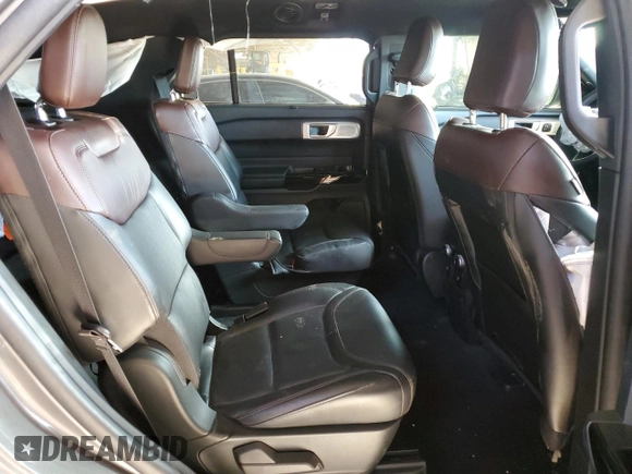 2023 Ford Explorer Platinum with VIN 1FM5K8HC3PGA15926, listed as a Copart auction lot 56700035 with 17,516 mi miles and Salvage title. Bid and sale history available at DreamBid. Image 11.