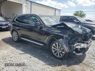 2018 BMW X3 xDrive30i with VIN 5UXTR9C52JLD69863, listed as a Copart auction lot 50917615 with 0 mi miles and Salvage Title. Bid and sale history available at carsss.com. Image 4.