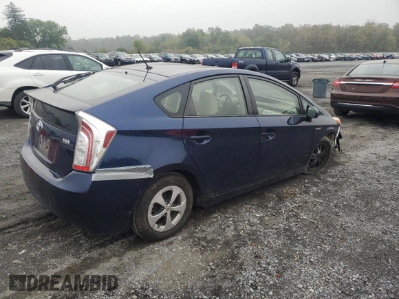 2013 Toyota Prius One with VIN JTDKN3DU5D1731869, listed as a Copart auction lot 74419684 with 186,377 mi miles and Salvage Title. Bid and sale history available at carsss.com. Image 3.