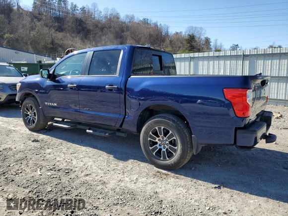 2022 Nissan Titan S with VIN 1N6AA1EC4NN107425, listed as a Copart auction lot 48291485 with 19,904 mi miles and Salvage title. Bid and sale history available at DreamBid. Image 2.