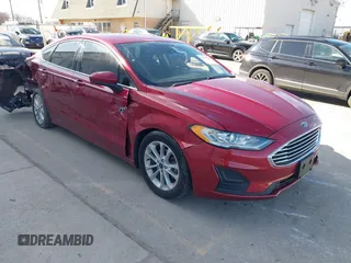 2019 Ford Fusion SE with VIN 3FA6P0HD4KR132068, listed as a IAAI auction lot 41869570 with 86,660 mi miles and . Bid and sale history available at DreamBid. Image 1.