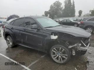 2016 BMW X6 xDrive35i with VIN 5UXKU2C58G0N78906, listed as a Copart auction lot 42349863 with 117,111 mi miles. Bid and sale history available at carsss.com. Image 4.