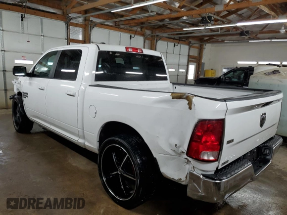 2021 Ram 1500 Classic SLT with VIN 1C6RR6LG4MS530241, listed as a Copart auction lot 88260105 with 76,839 mi miles and Salvage Title. Bid and sale history available at carsss.com. Image 2.