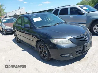 2008 Mazda 3 S Grand Touring with VIN JM1BK323981870539, listed as a IAAI auction lot 42196506 with 186,759 mi miles and . Bid and sale history available at DreamBid. Image 1.