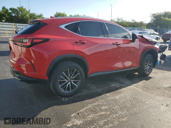 2024 Lexus NX 250 with VIN 2T2ADCAZ8RC006506, listed as a Copart auction lot 56873335 with 55,161 mi miles and Non repairable. Bid and sale history available at DreamBid. Image 3.