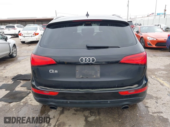 2014 Audi Q5 Premium Plus with VIN WA1LFAFP0EA041939, listed as a IAAI auction lot 41573437 with 160,307 mi miles. Bid and sale history available at carsss.com. Image 16.