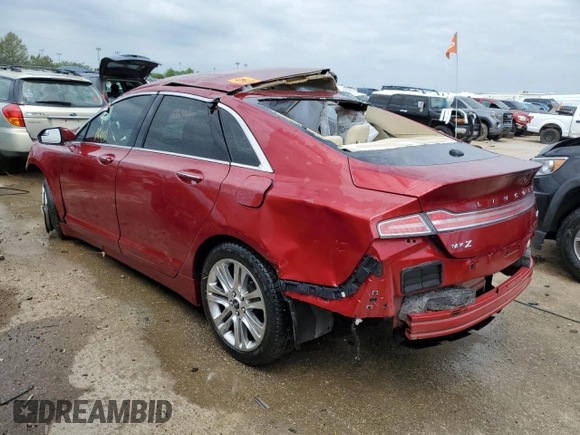 2014 Lincoln MKZ с VIN 3LN6L2G9XER829307, выставлен на аукционе Copart как лот 56023824 с пробегом Не указан миль и На запчасти • Non repairable. История ставок и продаж доступна на DreamBid. Изображение 2.