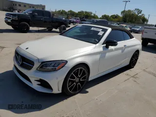 2021 Mercedes-Benz C 300 with VIN W1KWK8DB6MG070314, listed as a Copart auction lot 74233824 with Not Provided miles and Salvage Title. Bid and sale history available at DreamBid. Image 1.
