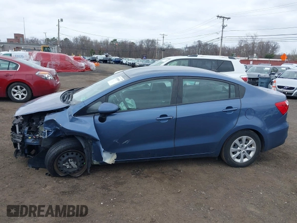 2016 Kia Rio LX with VIN KNADM4A33G6659846, listed as a IAAI auction lot 41909691 with 74,594 mi miles and . Bid and sale history available at DreamBid. Image 18.