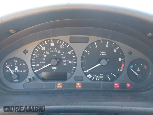 1996 BMW 3 Series with VIN WBABK7320TET61533, listed as a IAAI auction lot 41568603 with 102,552 mi miles and . Bid and sale history available at DreamBid. Image 7.