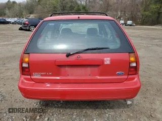 1997 Ford Escort LX with VIN 3FALP15P5VR105005, listed as a Copart auction lot 54650145 with 50,561 mi miles and Clean title. Bid and sale history available at DreamBid. Image 6.